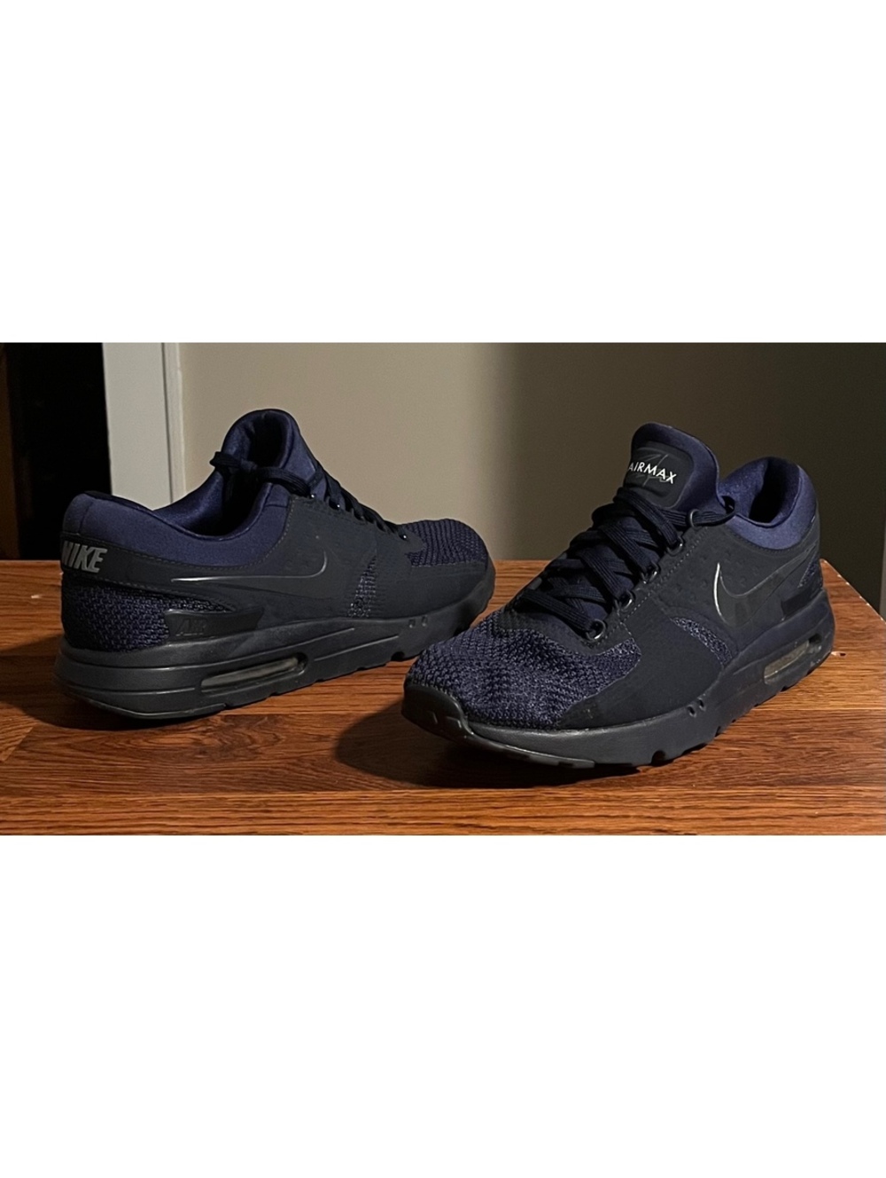 Nike Air Max Zero Binary Blue Men's Sneakers Size 12 Black
